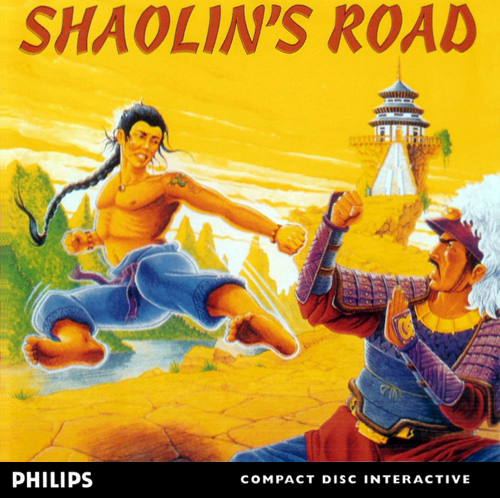 Shaolin's Road box art for CD-i